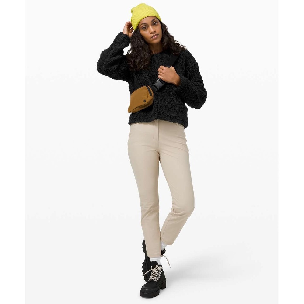 Lululemon Wool Whenever Crewneck in Black Size‎ 8